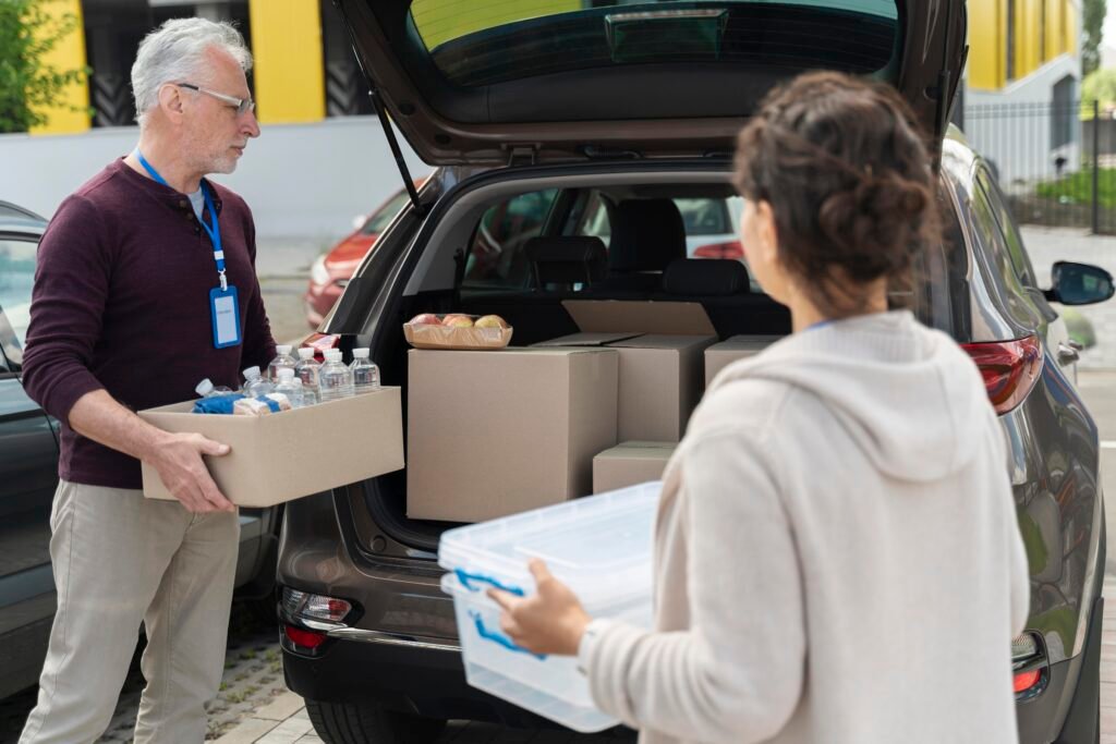 Empreendedores trabalhando