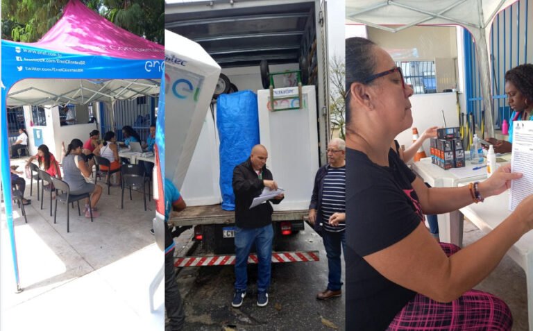 Enel distribui novas geladeiras para famílias na comunidade da Zona Leste