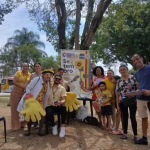 IBMS participa de ação do Setembro Amarelo no Jardim Helena