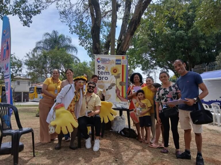 IBMS participa de ação do Setembro Amarelo no Jardim Helena