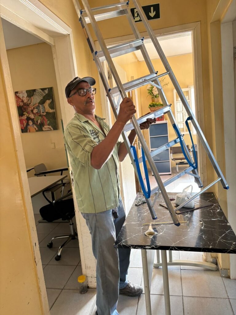 Instituto registra em boletim gesto de solidariedade e agradece apoio voluntário na manutenção da sede